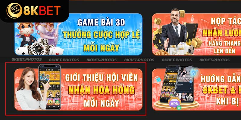 Cơ hội nhận thưởng mỗi ngày khi giới thiệu thành viên mới